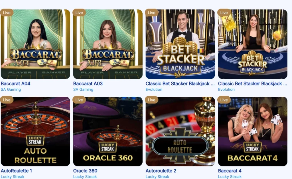 mr bet live casino
